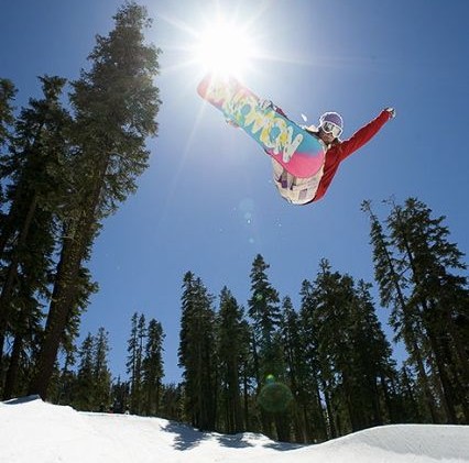 Anderson on track to conquer halfpipe