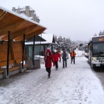 Buses are free, comfortable and easy to use in Whistler. Photo/Kathryn Reed