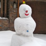 With all the snow that's fallen in Tahoe, a whole family of snow people could be built. Photo/Kathryn Reed