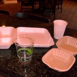 Compostable products from C&M Foods that Embassy Suites Lake Tahoe uses. Photo/Provided 