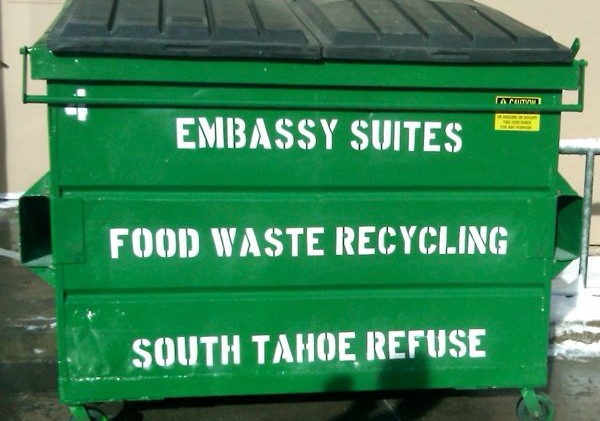 Tahoe businesses turning food waste into compost