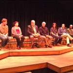 Panelists discuss "The Laramie Project" and hate in South Lake Tahoe on Sunday. Photo/Kathryn Reed