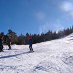 Skier visits up at Vail owned ski resorts -- including Heavenly, which is still open. Photo/Kathryn Reed