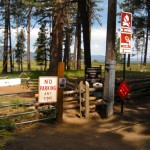 The entrance to the Upper Truckee Marsh off San Francisco Street is welcoming and well marked.