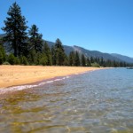 Beaches in Tahoe are expected to be crowded during the holiday weekend, unlike this past Sunday. Photo/Kathryn Reed