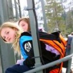 Magnets keep kids on the lifts at Alpine. Photo/Rachael Woods