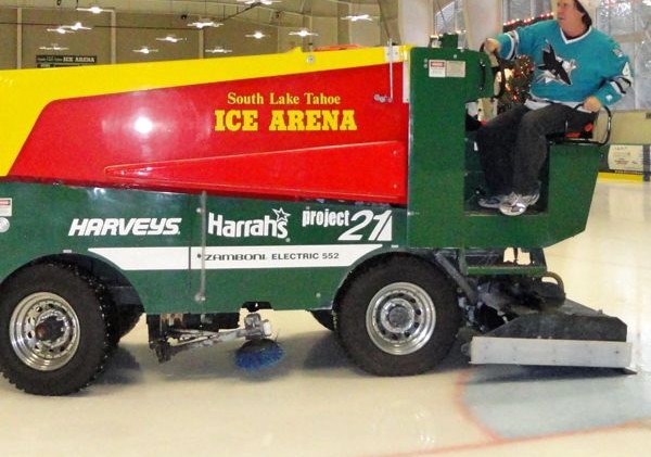 Guest Zamboni driver brings attention to SLT Ice Arena