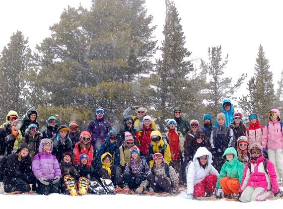 Students learn about outdoors by getting outside