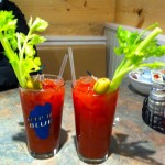 Driftwood Cafe's Bloody Mary's are pretty. Photo/Brenda Knox