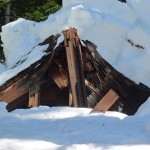 Snow can take a toll on houses in the Tahoe area. Photo/Rob McCormick's  ski blog  http://www.skiing-blog.com/