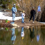 Fishing is free and only for those 14 and younger at Sawmill Pond on the South Shore. Photo/Kathryn Reed
