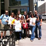 Lake Tahoe Unified teachers ready to protest May 13 in Sacramento. Photo/Provided