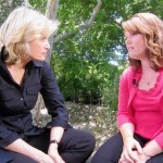ABC News' Diane Sawyer, left, speaks with Jaycee Lee Dugard in her first interview. Photo/Jill Belsley-ABC News 