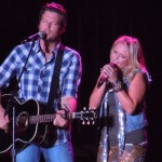 Blake Shelton and Miranda Lambert at Harveys on Aug. 19. Photo/Kathryn Reed