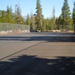 When the courts at Tahoe Paradise will be open remains an unknown. Photos/Kathryn Reed