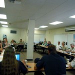 Lake Tahoe Basin fire officials meet Aug. 4 in Meyers. Photo/Kathryn Reed
