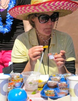 Hot and sweet combine for mouthful of fun at salsa contest