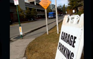 The parking garage at Heavenly Village is saddled with debt. Photo/LTN file