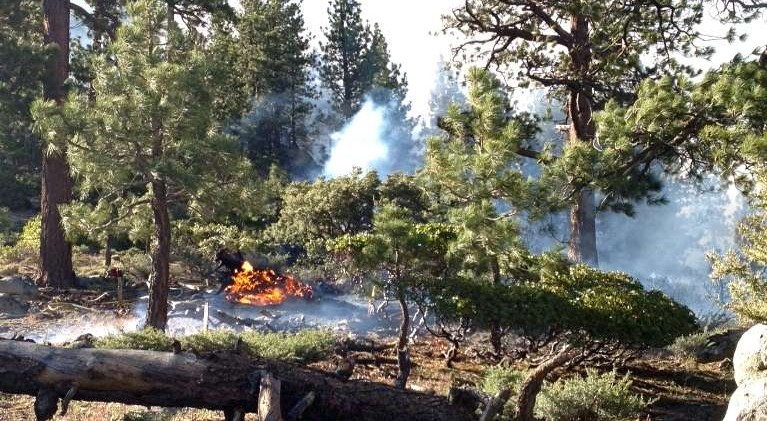 Wildland fire near Incline quickly snuffed