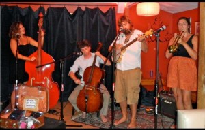 The New Thoreaus play at Divided Sky on June 8. Photos/Kathryn Reed