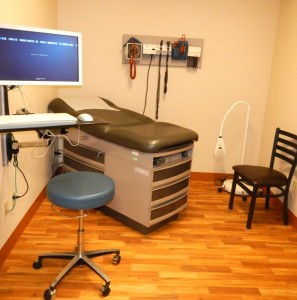 Exam rooms are new or completely remodeled.