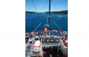 Heading out of Emerald Bay aboard the M.S. Dixie II. Photos/Kathryn Reed