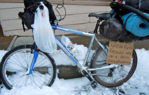 This is how some people get to Bread & Broth in South Lake Tahoe. Photo/LTN file