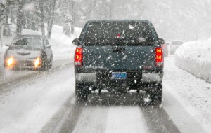 It's dumping Feb. 9 near Sierra-at-Tahoe.