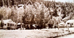 Sorensen's in the 1950s. Photo/Arthur W. Ewart, They Came Every Summer,  1993, with permission.