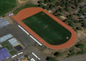 The track at STMS today. Photo/Google Earth