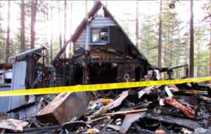 Not much could be salvaged from this house after it burned in January. Photo/Denise Haerr