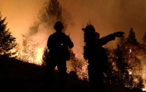 Lake Valley firefighters are working the King Fire. Photo/Lake Valley Fire