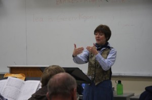 Linda Mitchell is stepping down as director of the Tahoe Choir after the Dec. 7 concert. Photo/Provided