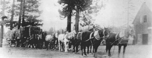 Van Sickle ranch at Stateline in 1901. Photo/Private Collection