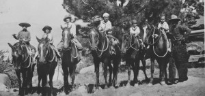 Today horses are a rare sight at the lake. Photo/Lake Tahoe Historical Society