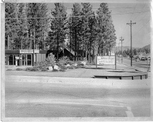 Tahoe Keys Boulevard and Highway 50 circa 1964. Photo/Private Collection