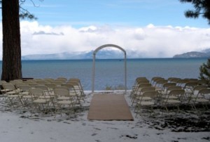 Tahoe weddings often come with a view. Photo/LTN file