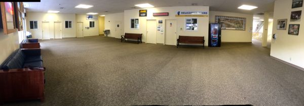 Lake Tahoe Airport's lobby doubles as the entrance to South Lake Tahoe's city offices. Photo/LTN file