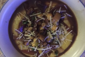 mushroom polenta