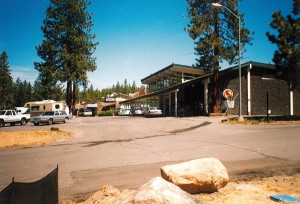 The south entrance to the center in 1996. Photo/TRPA