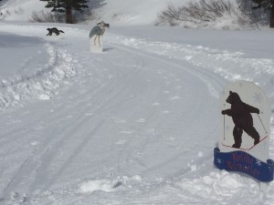 A special route has been created for youngsters.