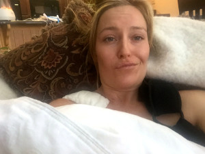 Jamie Anderson of Meyers hopes to be back competing this month after breaking her collar bone. Photo/Provided