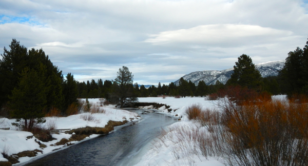 The Upper Truckee River meanders through Lake Tahoe Golf Course. Photos/Kathryn Reed