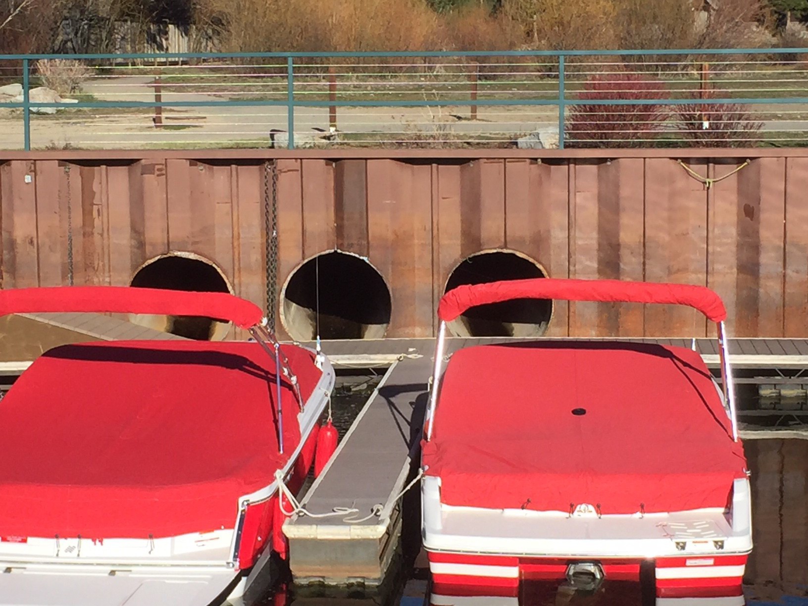 Stormwater flows into Lake Tahoe marinas carrying water that originated mostly off property. Photo/LTN