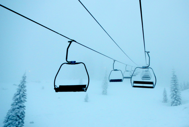 Mount Shasta Ski Park is California's newest resort, having opened in December 1985. Photo/Kathryn Reed