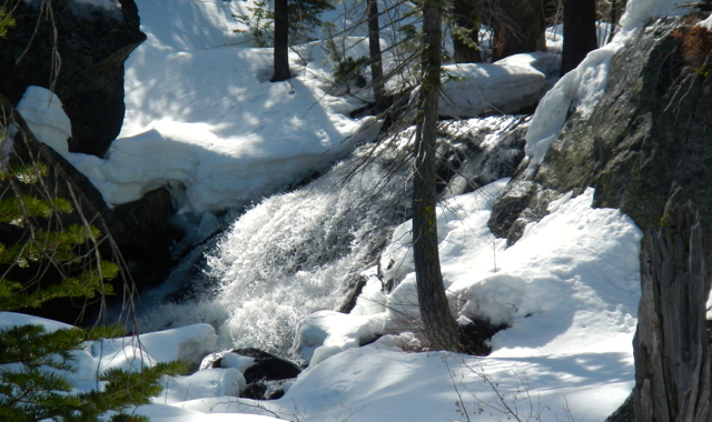 A waterfall along Meeks Creek in Desolation Wilderness. Photos/Kathryn Reed