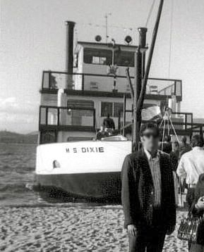 The M.S. Dixie at Ski Run Marina in 1972. Photo/Bill Kingman