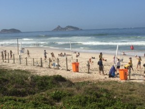 Beaches are a big deal in Brazil.