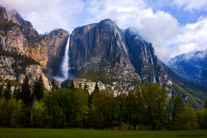 With this being the centennial celebration of the National Park Service, visitors are flocking to popular parks like Yosemite. Photo Copyright 2016 Carolyn E. Wright