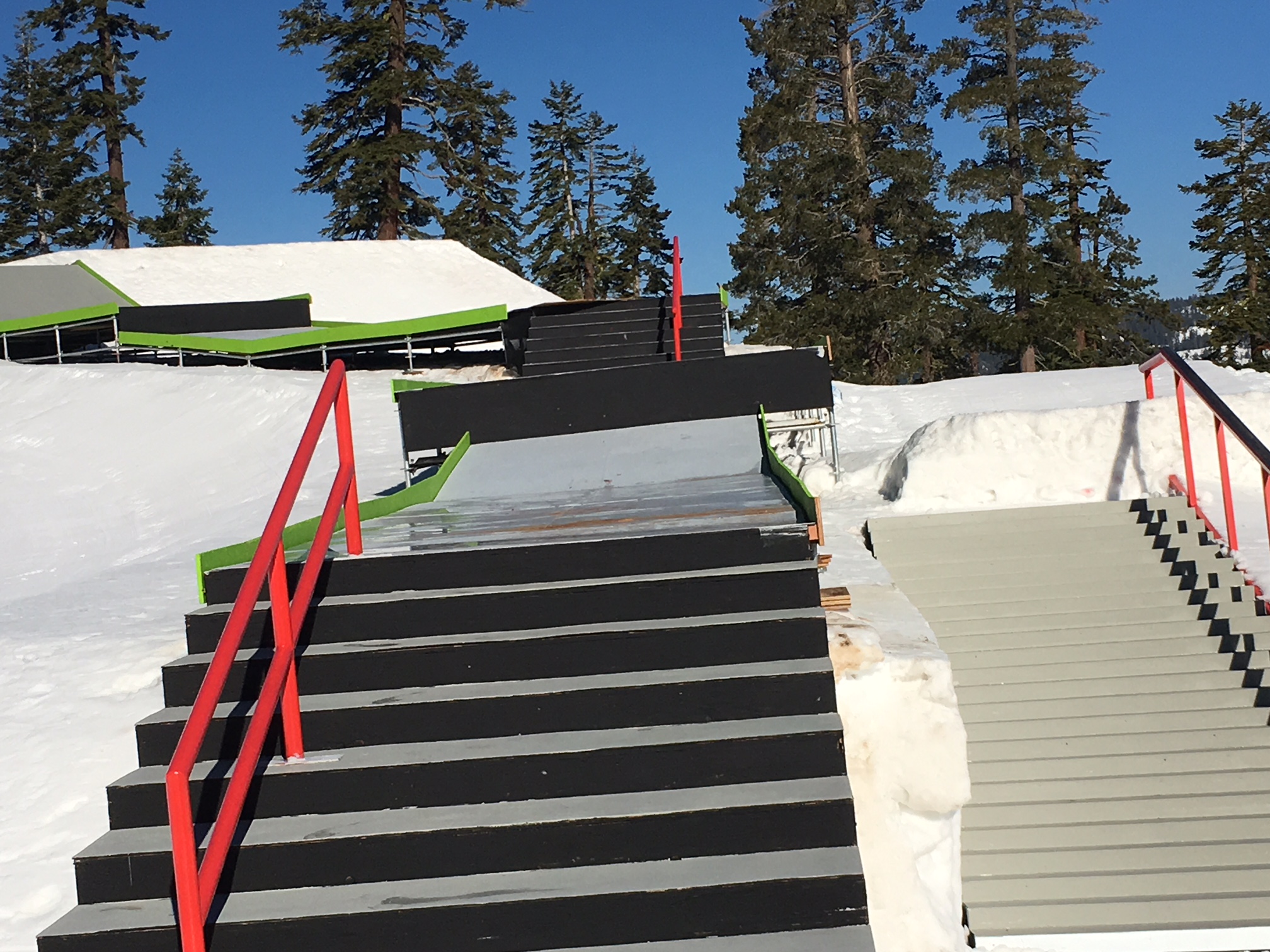 Sierra-at-Tahoe briefly became a skateboard park after the resort closed last spring. Photo/John Rice